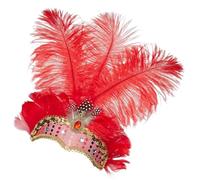 Tocados de carnaval para mujer, accesorios para showgirl, tocado de máscaras, para fiestas, festivales, carnaval, bodas, reuniones, bailes de máscaras, cócteles