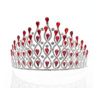 Tocados for mujer, joyería for el cabello, tiaras de corona for mujer, cristal de lujo, rey, reina, boda, tiaras y coronas nupciales, accesorios for el cabello, joyería, diamantes de imitación, fiesta