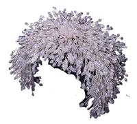 Tocados for mujer, joyería for el cabello, tiaras de corona for mujer, preciosas diademas de cristal hechas a mano, tiaras, corona, diademas de reina real, vestido de novia de lujo, joyería for el cab