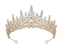 Tocados for mujer, joyería for el cabello, tiaras de corona for mujer, tiaras de boda for novia, coronas de cristal y tiaras, diadema barroca for niña, tiara de reina con diamantes de imitación, acces