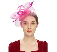 Tocados para mujer, sombrero de boda, accesorio para el pelo, velo, sombrero, cóctel, fiesta, té, tocado, elegante, clip para el pelo, carnaval, pinza para el pelo, para fiestas, iglesia, boda, cóctel