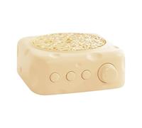 TocaFeank Altavoz de Mesa | Inalámbrico En Forma De Queso | Altavoz de Escritorio,Amplificador con 5 Horas de Autonomía para Interior, Hogar, Viaje, Fiesta, Playa, Camping, Jardín, Noche y Música