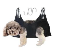 TocaFeank Arnés de Aseo para Perros - Relajación Pet Grooming Sling Helper,Hamaca de relajación, sujeción de Aseo para Gatos de relajación, Perchas para Gatos, Cama de Transpirable Ajustable para