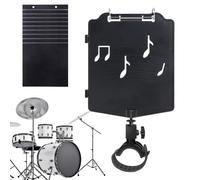 TocaFeank Atril Para Partituras De Música | Portátil Estable Soporte de Gran Capacidad Ajustable,Soporte Plegable Para Partituras - Para Piano Ukulele Guitarra Trompeta Clarinete Tambor Bajo