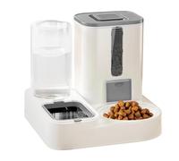 TocaFeank Comedero automático para Mascotas, comedero para Perros de Gran Capacidad - Comedero Multifuncional para Mascotas de Gran Capacidad | Dispensador de Agua Reutilizable para Perros, Fuente de