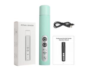 TocaFeank Cortaúñas Eléctrico para Perros,Amoladora de Uñas Eléctrica con LED de 500mAh y 3 Modos,Cortauñas para Almohadillas de Mascotas Pequeñas - para Amantes de los Animales, Adultos, Amigos,