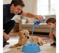 TocaFeank Cuenco de Lamer para Perros - Lento Antiderrame Antideslizante,Lento Antideslizante para Líquidos para Perros,para Líquidos Aburrimiento Estimulación Mental Cachorro Y Senior