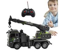 TocaFeank Equipos de construcción RC - Juguete de Coche de ingeniería,Vehículo de Motor, Carretilla elevadora RC, Juguetes de construcción 4WD, Excavadora de Control Remoto eléctrica, Juguete de