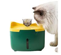 TocaFeank Fuente de Agua para Gatos, Dispensador de Agua para Perros,Fuente inalámbrica para Mascotas con Pilas - Dispensador automático de Agua de Calidad alimentaria con Bomba ultrasilenciosa con