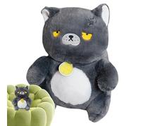 TocaFeank Gato De Peluche, Felpa De Gato Pequeño,Peluches de Gatito Ultra Suaves de Juguete para Gatos de 12 Pulgadas | Peluches de Animales, Almohadas Lavables, muñecos de Gato para decoración de