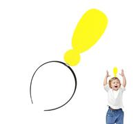 TocaFeank Halloween Headgear, Diadema de punta de flecha - Funny Miss Arrowhead Band de cabello - Decoración de la banda para el cabello de cumpleaños, accesorios de novedad para el fotomatón de