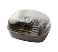 TocaFeank Jaula para hámster enano,Jaula Para Hamster,Jaula de casa interactiva y divertida transparente para animales pequeños | El hábitat espacioso mide 13,98 x 10,83 x 7,87 pulgadas, ideal para la