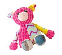 TocaFeank Juguete de Peluche para Perros con chirriador, Juguete de Peluche para Mascotas - Juguetes para Masticar para la dentición de Animales de Dibujos Animados | Juguetes interactivos para Jugar