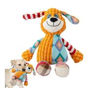 TocaFeank Juguetes de Peluche para Perros chirriantes,Juguetes para Perros Animales de Peluche chirriantes | Lindos Juguetes para Masticar Animales - Juguetes interactivos para Jugar en Interiores,