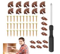 TocaFeank Kits de Guías para Cajones | Kit Completo de Reparación y Mantenimiento | Carriles Guías Para Tocador - Para Nocheras Cocinas Dormitorios Hoteles Y Mesillas De Noche