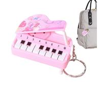 TocaFeank Llavero Musical,Llavero de Instrumentos Musicales - Llavero Colgante de Instrumento | Llavero con Teclado de Piano, decoración Musical con Teclado de Piano para Mochilas