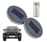TocaFeank Luces para Portavasos,2 Unidades Alfombrillas Iluminadas para Vasos - Alfomilla con 7 Colores Cambiantes, Antideslizante para Camión Y Autocaravana