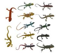 TocaFeank Pinza Para El Pelo De Reptil - 12 Piezas Realista Gecko Para La Cabeza,Accesorio Para La Cabeza De Animal Simulado Truco,Para Mujeres Y Niñas, Uso Diario, Fiestas, Cosplay, Halloween