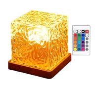 TocaFeank Proyector luz | Proyector luz nocturna Boreal | Proyectores auroras boreales | Proyectores Auroras Dreamscape | Lámpara ambiente remota 16 colores con base madera para decoración