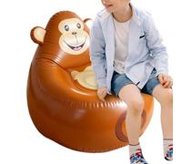 TocaFeank Sillón Hinchable para Niños | Silla Portátil con Forma De Animal para Exterior - Sofá de Exterior - para Jardín Balcón Playa Viajes Acampada Interior y Infantil