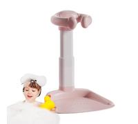 TocaFeank Soporte para baño de bebé, Ducha de pie para baño de bebé | Base Antideslizante Baby Shower De Pie - Ayudante de baño portátil, asiento de baño ajustable para niños, madre
