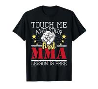 Tócame y tu primera lección de MMA es gratis - MMA BJJ Jiu Jitsu Camiseta