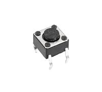 tocar el botón, Mini interruptor táctil momentáneo con pulsador DIP, paquete de 100, 6x6x(4-15) mm(6x6x6.5)