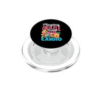 Tocar el Ukelele es mi Cardio Divertido músico Cita PopSockets PopGrip para MagSafe