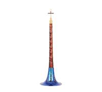 Tocar Instrumento Musical Para Adultos Viejo Caoba Suona D Clave Instrumento Musical Boutique Suona Actuación Profesional Para Adultos Principiantes Suona Instrumentos (Color : Blue engraved bowl)