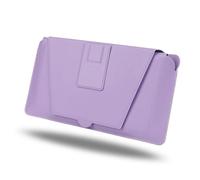 TOCCOOL Funda compacta para teclado, funda de viaje de cuero vegano, almacenamiento de teclado, soporte para teléfono celular y tablet, compatible con Logitech K380/Pebble Keys 2 K380s, teclado mágico