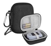 TOCCOOL Funda de Almacenamiento para oxímetro de Dedo Compatible con Zacurate Pro Series, Innovo Deluxe IP900BP-B, oxímetro de Pulso de Aire iHealth, AccuMed CMS-50D1, Bolsa de Almacenamiento rígida