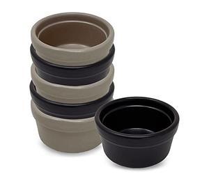 ToCi Mini tapas - Cuencos para aperitivos y salsas para patatas fritas, salsas, dulces, raclette, pequeños cuencos de cerámica, ideales para antipasti meze o kahvalti... (mix)