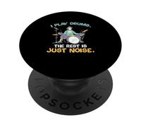 Toco la batería El Resto es Solo Ruido para los Bateristas PopSockets PopGrip Adhesivo