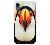 Toco Tucán Colorido Splash Carcasa para iPhone XR