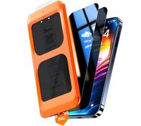 TOCOL 2 Piezas Protector Pantalla de Privacidad para iPhone 13 Pro Max/iPhone 14 Plus, Alineación Automática para Una Instalación Rápida, Antiespia Cristal Templado de Dureza 9H+Inastillable