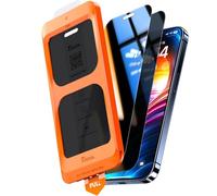 TOCOL 2 Piezas Protector Pantalla de Privacidad para iPhone 14 Pro Max, Alineación Automática para Una Instalación Rápida, Sin Burbujas, Antiespia Cristal Templado de Dureza 9H+Inastillable