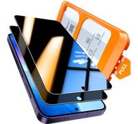 TOCOL 2 Piezas Protector Pantalla de Privacidad Para Samsung S24, Alineación Automática para Una Instalación Rápida, Antiespia Cristal Templado de Dureza 9H Inastillable