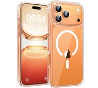 TOCOL Funda para iPhone 17 Pro 6,3 Pulgadas, Protección Lente Cámara, Compatible con Magsafe, Protección contra Caídas, Transparente