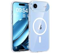 TOCOL Funda para iPhone Air 6,5 Pulgadas, Protección Lente Cámara, Compatible con Magsafe, Protección contra Caídas, Transparente