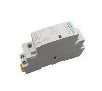 TOCT1 2P 25A 24V 50/60HZ Carril Din Hogar ac Contactor modular 2NO o 1NO 1NC(2NO)