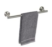 TocTen - Toallero de baño, soporte grueso de acero inoxidable SUS304 para toallas de baño, barra, colgador de pared resistente, 41 cm, níquel cepillado