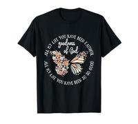 Toda Mi Vida Has Sido Fiel Mariposa Cristiana Camiseta