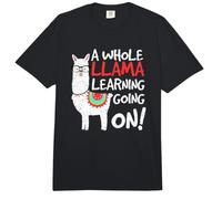 Toda una Llama aprendiendo yendo a la Escuela Estudiante Maestro Comfort Colors Adult Heavyweight T-Shirt