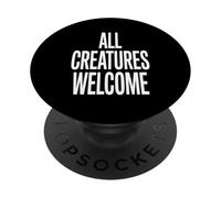 Todas Las Criaturas Dan La Bienvenida A Cálidas Obras De PopSockets PopGrip Adhesivo