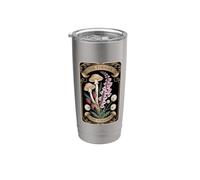 Todas las plantas son comestibles, algunas solo una vez divertido Tarot amante de las plantas Vaso térmico de acero inoxidable de doble pared
