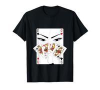 Todas Las Reinas Jugando a la Carta Cuatro Moda de Moda Camiseta