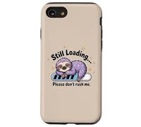 Todavía Cargando, por Favor, no me apresures Lindo Perezoso Carcasa para iPhone SE (2020) / 7/8