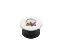 Todavía coleccionando Sellos Nunca dejó de Explorar los Amantes de los Viajes PopSockets PopGrip Adhesivo