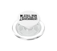 Todavía corro Mejor Que el amputado Divertido del Gobierno PopSockets PopGrip para MagSafe