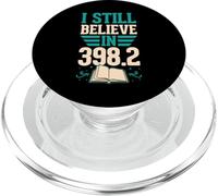 Todavía Creo en 398.2 Cuentos de Hadas Biblioteca Humor PopSockets PopGrip para MagSafe